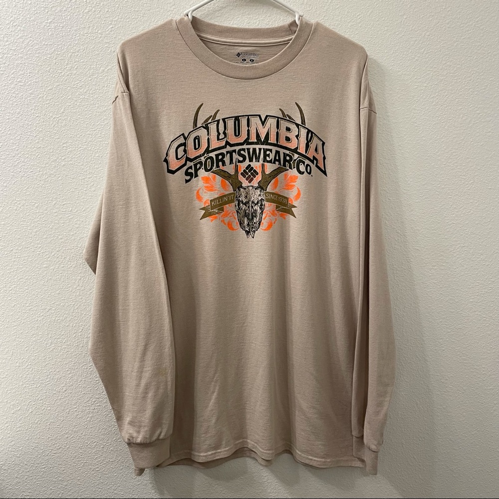 Columbia sportswear shirt tan shirt Columbia long sleeve shirt